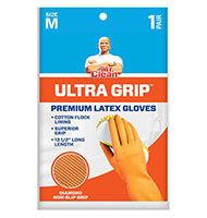 Ultra Grip Latex W/grippers, Medium